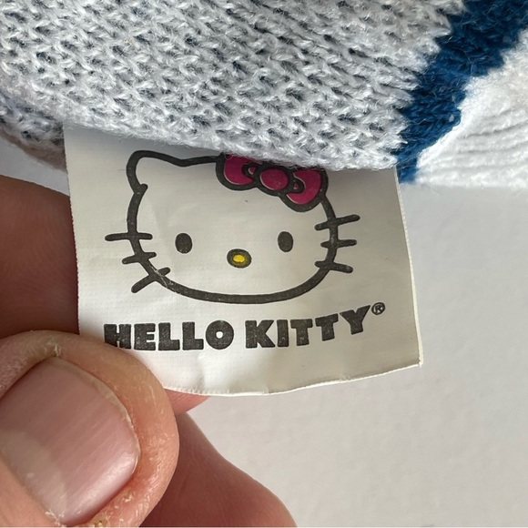 Hello Kitty x Los Angeles Dodgers Beanie Adult Blue Knit MLB Reversible 2021 SGA - Picture 6 of 7